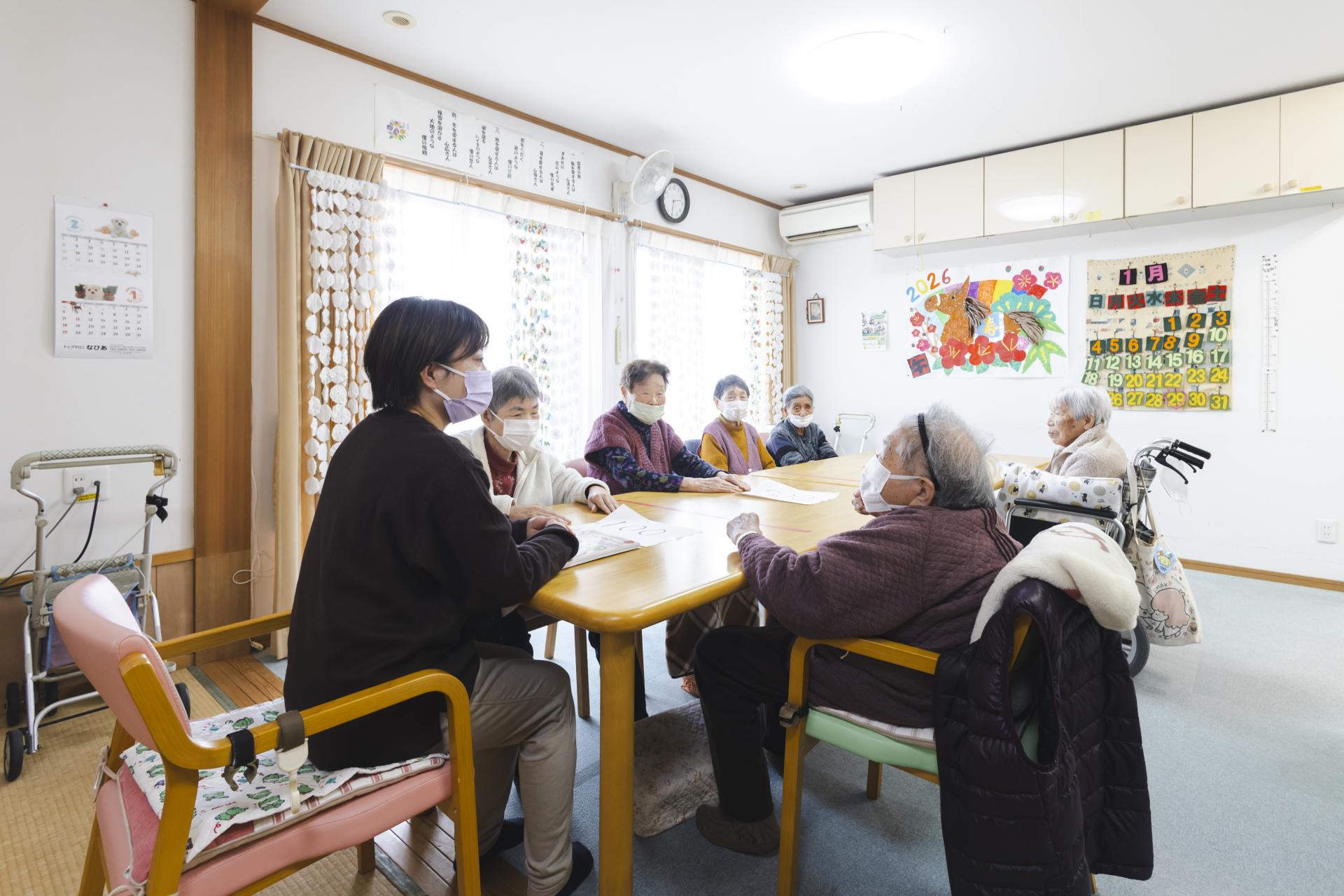 少人数で、あたたかな関わり
